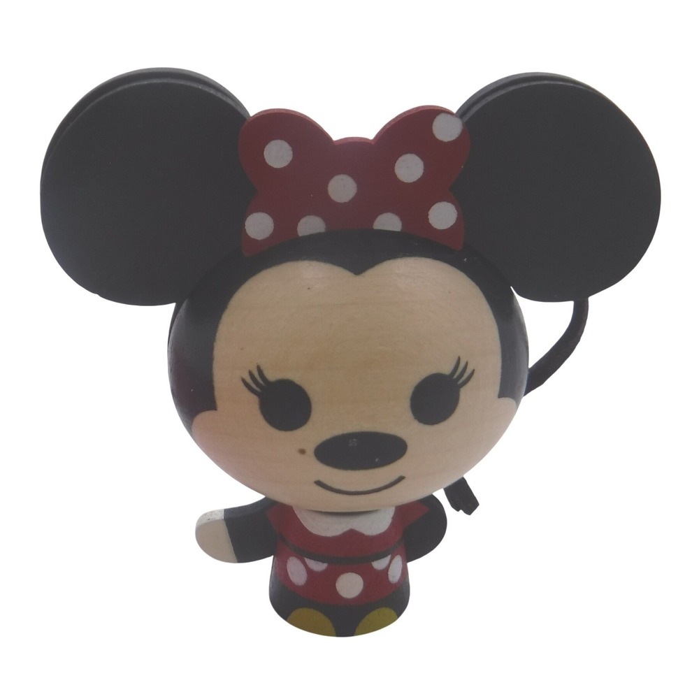 Disney Hallmark Keepsake Minnie Mouse Wood Christmas Ornament Jake Angell 2017‎